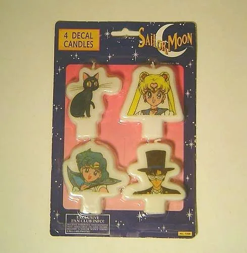 Sailor Moon - Juego de velas novedosas de 1999