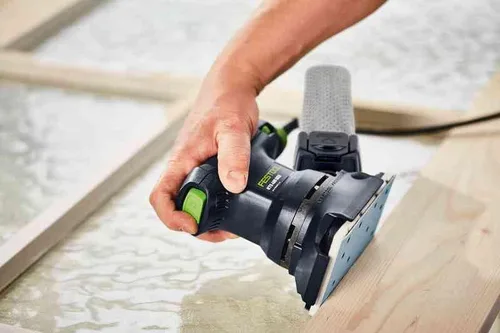 Vista 5 de Festool 497120 Granat P120 Grit RTS (3.150 x 5.236 in) Hojas de lijado abrasivas rectangulares, paquete de 100