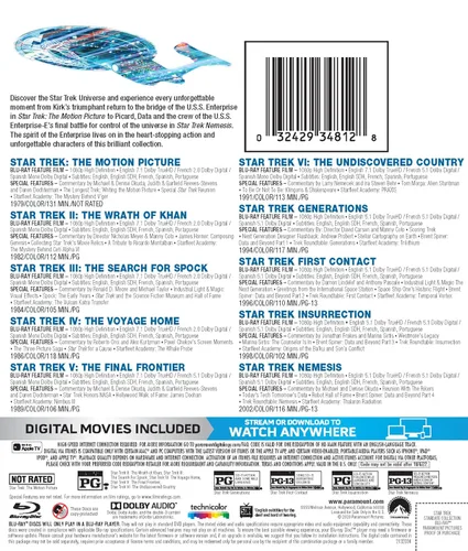 Vista 2 de Star Trek 10-Movie Stardate Collection (Blu-ray + Digital)