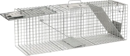 Vista 12 de Havahart Large 2 Door Humane Catch and Release Live Animal Trap for Armadillos, Beavers, Bobcats, Small Dogs, Cats, Foxes, Groundhogs, Nutria