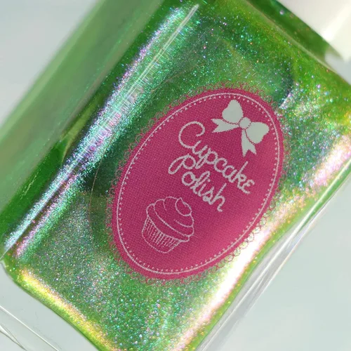 Vista 9 de Eldhraun - Pea Green Nail Polish Shifting Nail Polish by Cupcake Polish