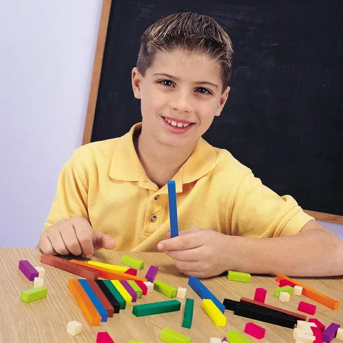 Vista 3 de Learning Resources Cuisenaire - Varillas de plástico, 6 juegos de 74