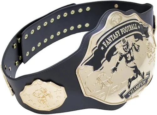 Vista 3 de Cinturón de campeonato de fútbol de fantasía, trofeo, premio de alta escala