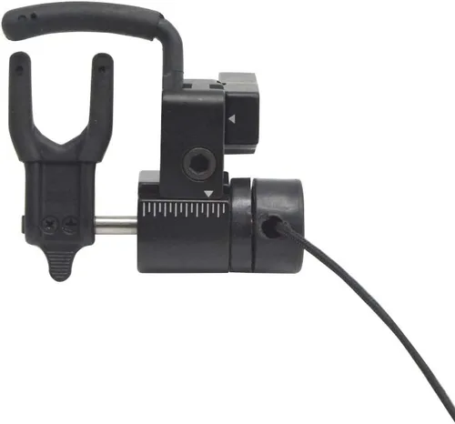 Vista 12 de SHARROW Archery Drop Away - Soporte de flecha ajustable de aleación de aluminio para arco compuesto de caza, accesorio de disparo para diestros