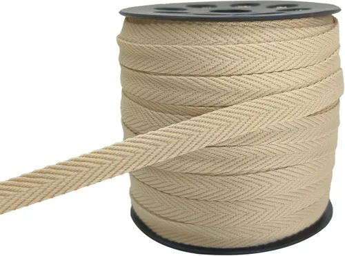 Vista 8 de Cinta de sarga negra 3/8" x 50yd para coser Negro 003