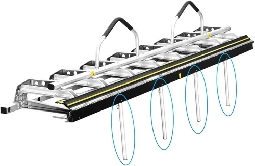 Vista 5 de Nuevo conjunto de mango de elevación 10351 actualizado, piezas de repuesto para freno lateral, compatible con freno de flexión lateral Tapco PRO 14