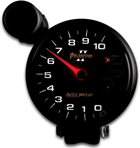 Vista 3 de Auto Meter Tacómetro Shift-Lite 7599 Phantom II 5" 10000 RPM