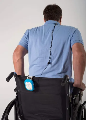 Vista 6 de Patient Aid Alarma para silla y cama – Alarma magnética con cable de tracción para pacientes ancianos y con demencia – Ayuda a prevenir caídas