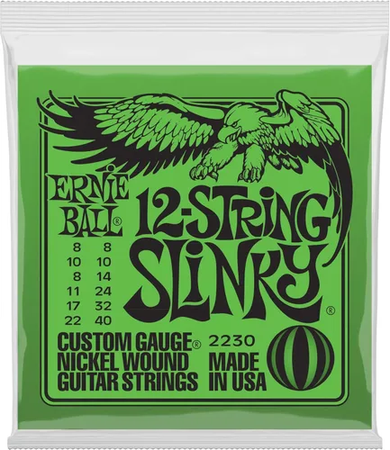 Vista 5 de Ernie Ball Cuerdas de guitarra eléctrica Slinky Nickel Wound de 8 cuerdas, calibre 10-74 (P02625)