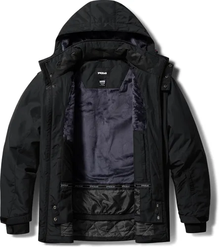 Vista 7 de TSLA Men's Winter Ski Jacket, Waterproof Warm Insulated Snow Coats, Cold Weather Windproof Snowboard Jacket with Hood