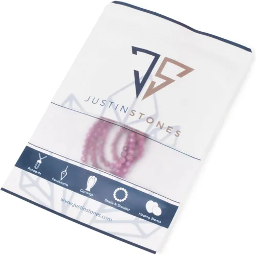 Vista 3 de Cuentas sueltas de rubí natural de 16 pulgadas para hacer joyas