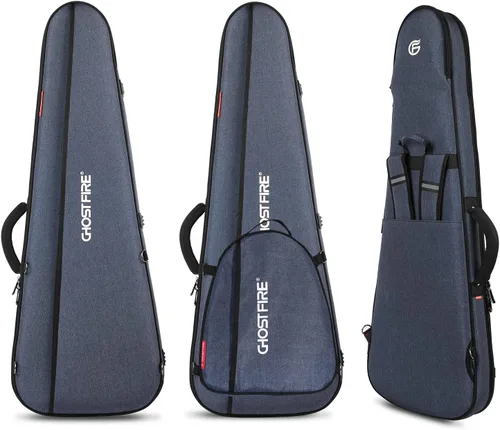Vista 6 de GHOSTFIRE Bolsa de concierto de bajo de gama alta Ajuste súper grueso Precisión/Jazz Se adjunta un paquete de expansión