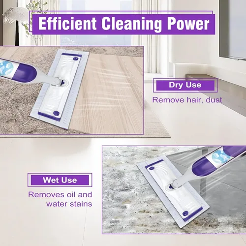 Vista 4 de Paquete de 40 repuestos desechables para mopa eléctrica Swiffer Power Mop