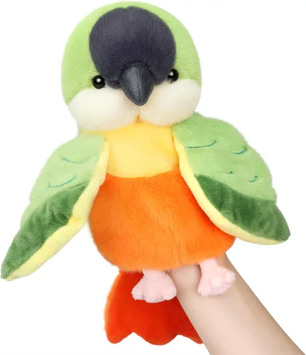 Vista 18 de Easfan Marioneta de Mano de Cachorro Juguete de Peluche Suave de Animal con Boca Móvil Narración Interactiva Juguetes Lindos de Perro Creatividad e