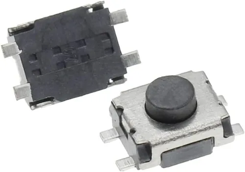 Vista 3 de GALSOR Micro Switch 100PCS/LOT 3 * 4 * 2 mm SMD Switch 4 Pin Touch Micro Switch Tact Push Button Switches 3x4x2H Mini Buttons