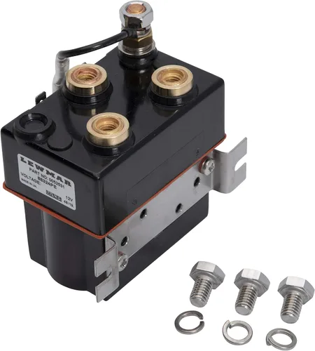 Lewmar Solenoide de molinete de 12V de doble dirección, negro