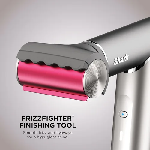 Vista 6 de Secador de pelo Shark FlexFusion con cepillo de pelo Fusion, difusor, estilizador de aire cerámico con rizadores auto-envolventes, placas