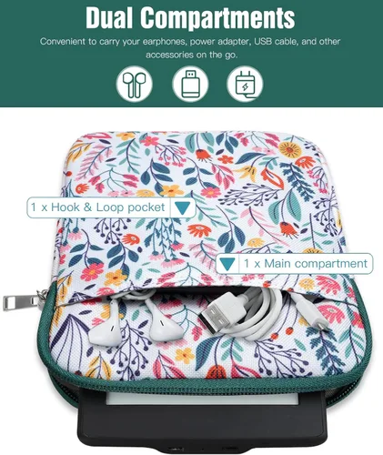 Vista 6 de TiMOVO Funda de 6 a 7 pulgadas para Kindle 2022/10ª generación 2019/Kindle Paperwhite 11ª generación 2021/Kindle Oasis E-Reader, funda protectora