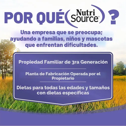 Vista 3 de NutriSource Alimento para cachorros para razas pequeñas y medianas, harina de pollo y arroz, 4 libras