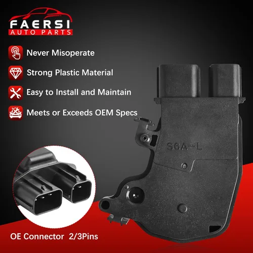 Vista 4 de FAERSI Motor de Actuador de Cerradura de Puerta Delantera Izquierda Compatible con Honda Accord Civic CR-V Element Odyssey Pilot 2003 2004 2005