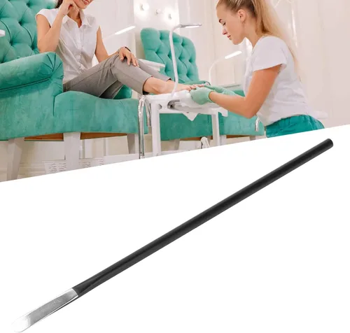 Vista 2 de Herramienta de eliminación de maíz, herramientas de pedicura para pies, cuchillo de pedicura de acero inoxidable para dedos de los pies con mango