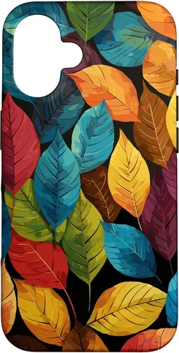 Vista 16 de Fall & Autumn, Colorful Leaves, Fall Season Theme Case for iPhone 17