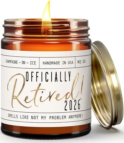 Vista 71 de Regalos de cumpleaños para mujeres Amistad - Vela de soja "Not a Day Over Fabulous", con champán sobre hielo Regalos de cumpleaños 40, 50, 60, 70