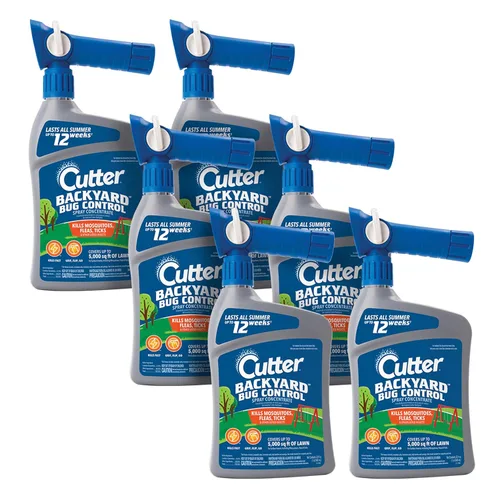 Vista 12 de Cutter Backyard Bug Control Concentrado de Spray, Repelente de Mosquitos, Mata Mosquitos, Pulgas y Hormigas Listadas, 32 Onzas Líquidas