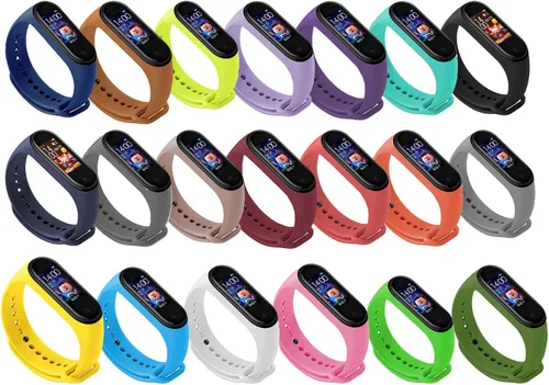 Yuuol Bandas de repuesto compatibles con Xiaomi Mi Band 3/4, pulseras de silicona para mujeres y hombres