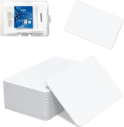 80 tarjetas NFC NTAG216 CR80, etiquetas NFC 216, tarjetas de PVC programables en blanco de 888 bytes, imprimibles regrabables para tarjetas de