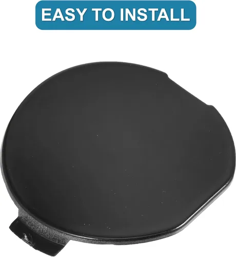 Vista 5 de X AUTOHAUX Cubierta de gancho de remolque para parachoques delantero para Mazda CX-5 2017 2018 2019 2020 2021 KB8A50A11 Remolque Cap Negro