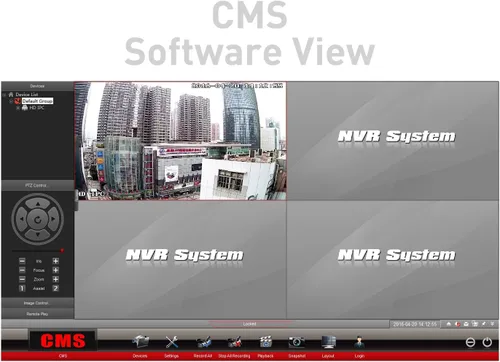 Vista 9 de REVOTECH Mini cámara IP de seguridad ojo de pez, HD 3MP cámara interior 0.057 in lente 180 grados gran angular P2P visión remota CCTV Video Cam negro