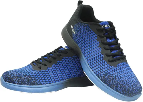 Vista 3 de Pyramid Path Lite - Zapatos de boliche de malla sin costuras para hombre