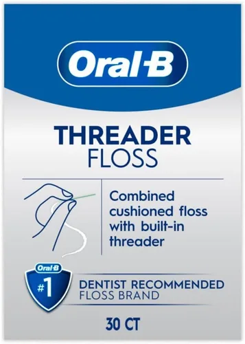 Oral-B Glide Pro-Health - Enhebradores de hilo dental para aparatos ortopédicos, 30 de Procter & Gamble