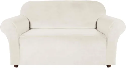 Vista 13 de Turquoize Fundas de terciopelo para sillas reclinables con bolsillo, fundas elásticas para sillas reclinables, 1 pieza de terciopelo para muebles