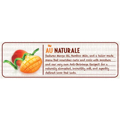 Vista 4 de SoftSheen-Carson Dark and Lovely Au Naturale - Productos para el cabello rizado, soufflé hidratante en espiral, aceite de mango y leche de bambú