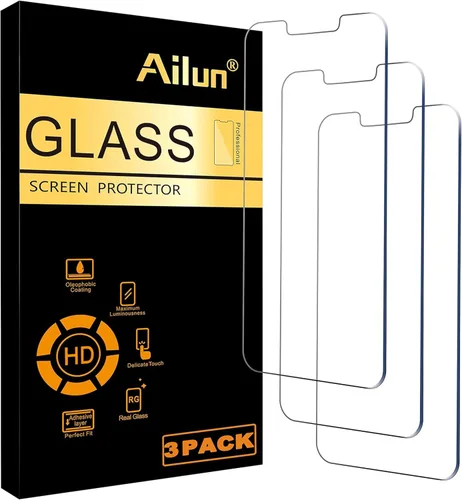 Vista 18 de Ailun - Protector de pantalla Apple iPhone 11 Pro/iPhone Xs/iPhone X, pantalla de 5.8 pulgadas, vidrio templado 2.5D, para la mayoría de las fundas
