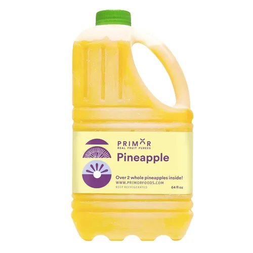 Vista 13 de Primor puré de frutas naturales, 64 onzas líquidas, crea jugos totalmente naturales, batidos, cócteles, postres, aderezos, y mucho más, natural