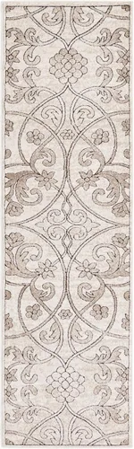 Vista 3 de Unique Loom Rushmore Collection - Alfombra de área Washington (2 pies x 7 pies 1 pulgada, beige oscurobeige)