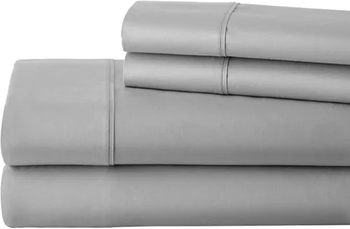 Vista 11 de Real 1000 Thread Count Twin Extra Long Size Sheets 100% Egyptian Cotton 4 PC Sheet Set, Luxurious Bedsheet Sets Soft Silky Sateen Weave, Breathable