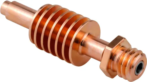 Vista 7 de Impresora 3D Bloque calefactor de cobre chapado a alta temperatura de 932.0 °F compatible con Phaetus Dragon Hotend Standard High Flow Extrusora