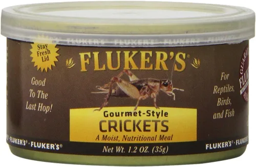 Vista 15 de Fluker's Alimento enlatado gourmet para reptiles, peces, pájaros y animales pequeños, cucarachas Dubia, 1.2 oz