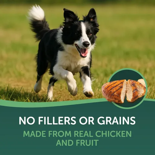 Vista 5 de Healthfuls Golosinas envueltas en pollo para perros, 16 onzas