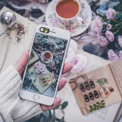 Vista 7 de MESMOS Juego de 6 fundas para cámara de laptop, accesorios para laptop, cubierta de cámara web, cubierta deslizante para cámara de teléfono