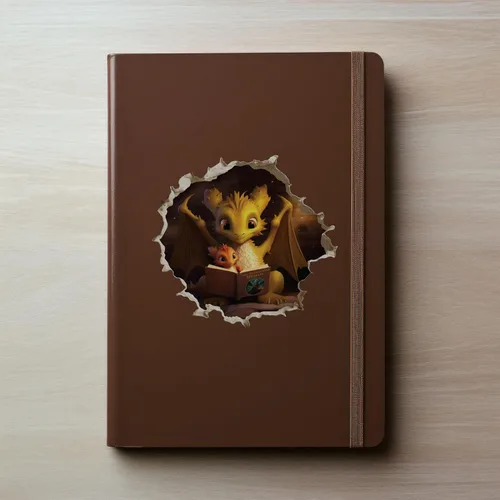 Vista 3 de Adhesivo de pared con agujero de ratón en 3D para padres e hijos con diseño de dragón