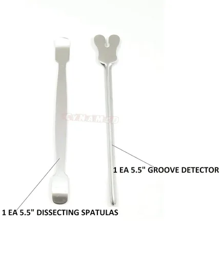 Vista 9 de Juego de 34 piezas de disección de disección para estudiantes de anatomía de laboratorio de biología avanzada con cuchillo de bisturí, mango