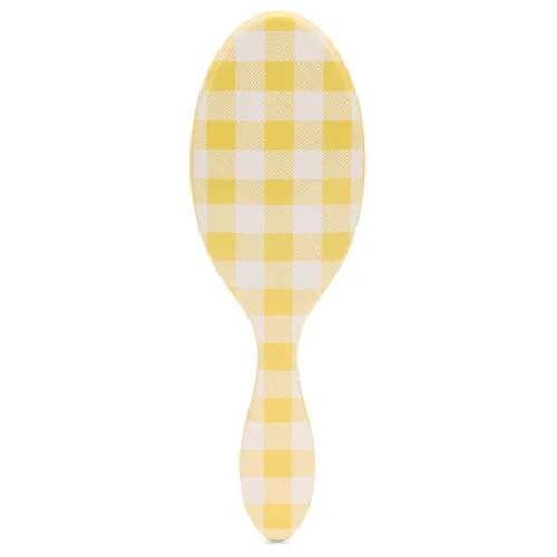 Wet Brush - Cepillo desenredante Original, Gingham Dorado (Encanto Costero), cerdas ultrasuaves IntelliFlex que se deslizan a través de los nudos,