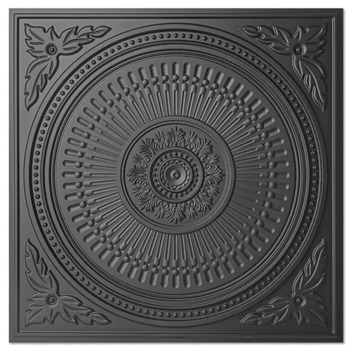 Art3d Paquete de 12 azulejos de techo colgantes de 2 x 2 pies, paneles de techo de PVC decorativos de fácil instalación para interiores de cocina,