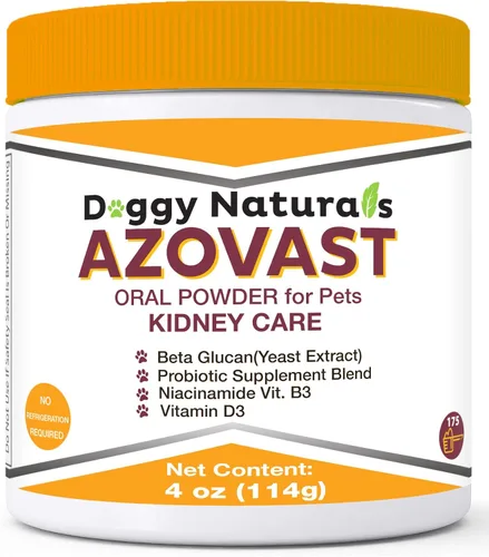 Vista 15 de Azovast Plus Suplemento de salud renal para perros y gatos, pasta oral (60 cc) – No requiere refrigeración – Ayuda a apoyar la función renal