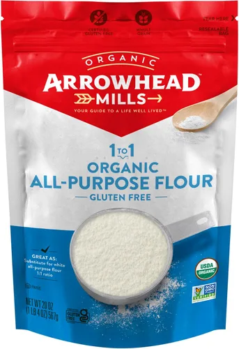 Vista 8 de Harina de arroz integral libre de gluten y orgánica Arrowhead Mills